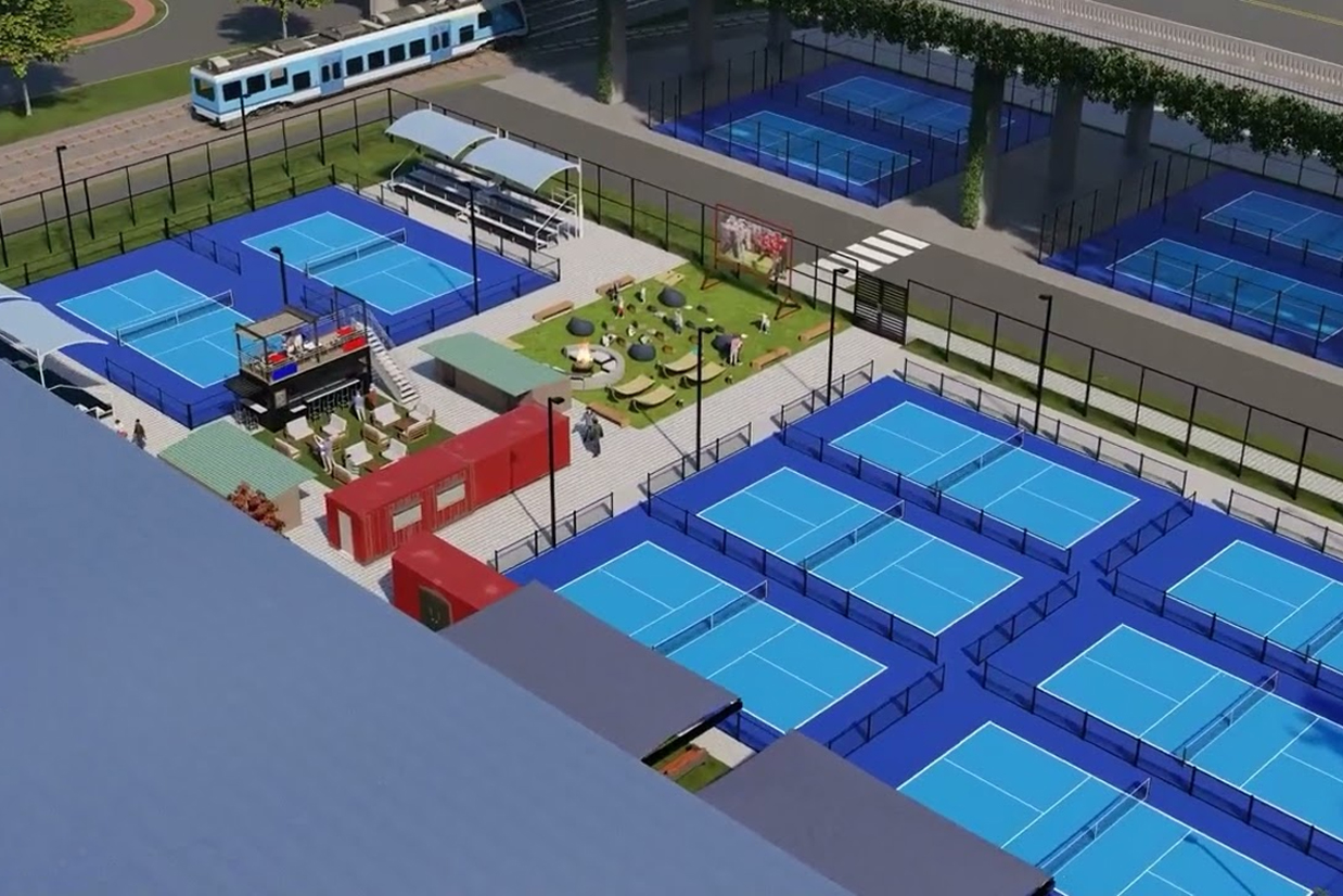 Xây sân pickleball PICKFLOR 5 lớp kinh tế